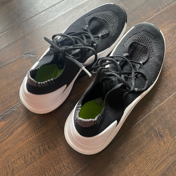 Nike Shoes - Nike Training Sneakers Black and White Womens 8